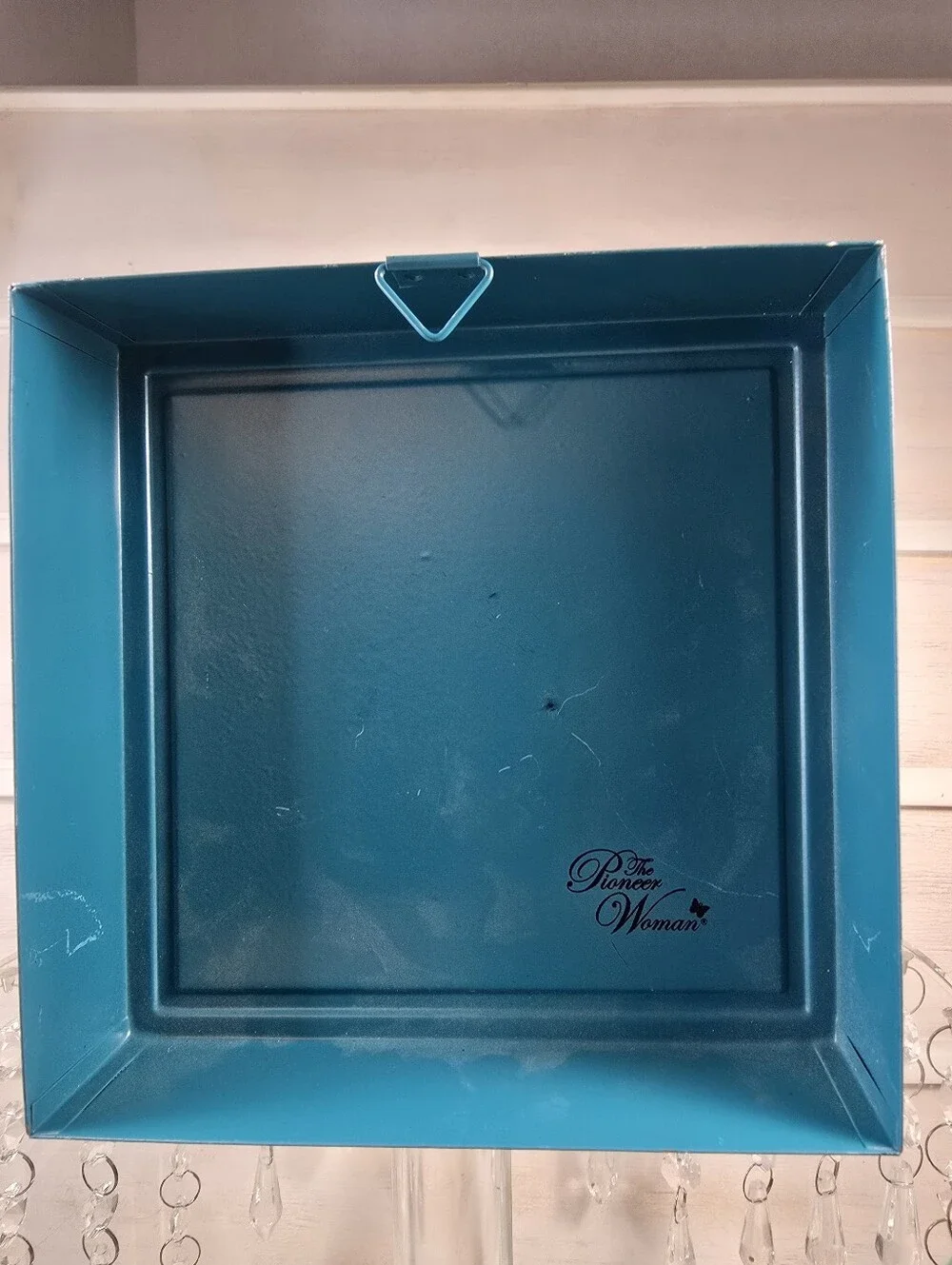 The Pioneer Woman Simple Goodness Polka Dot Teacup Wall Plaque - Red & Teal